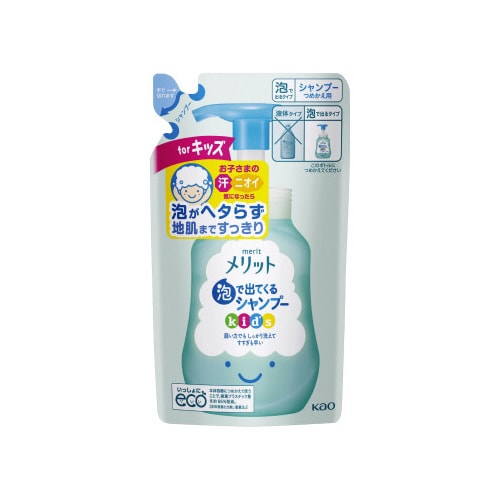 メリット 泡で出てくるSPキッズ 替240mlx6
