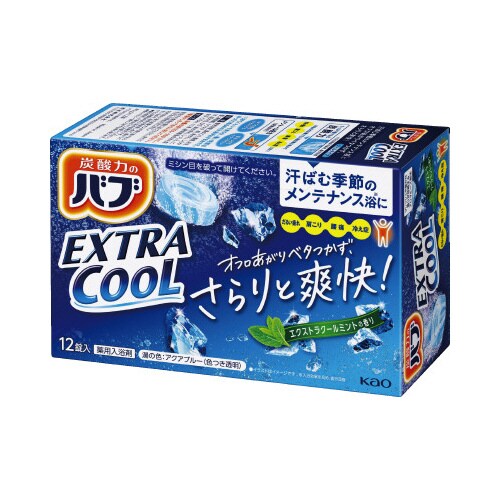 バブ エクストラクール ミントの香り 12錠x12
