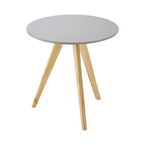 ラウンドサイドテーブル TAP−008GY