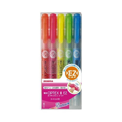 蛍光オプテックス1EZ 5色セットX3