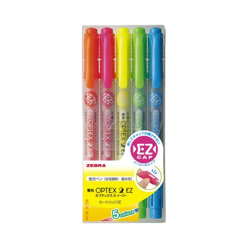 蛍光オプテックス2EZ 5色セットX3