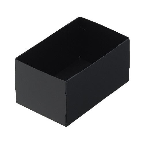 仕切りケース A6 1/2 ブラック