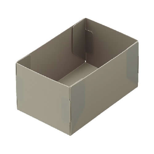 仕切りケース A6 1/2 グレー