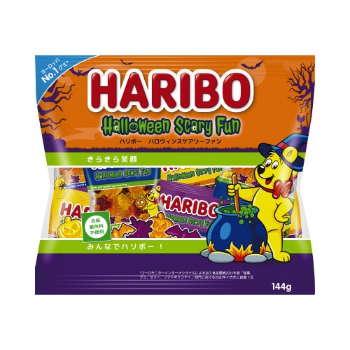 ハリボー ハロウィンスケアリーファン 144g