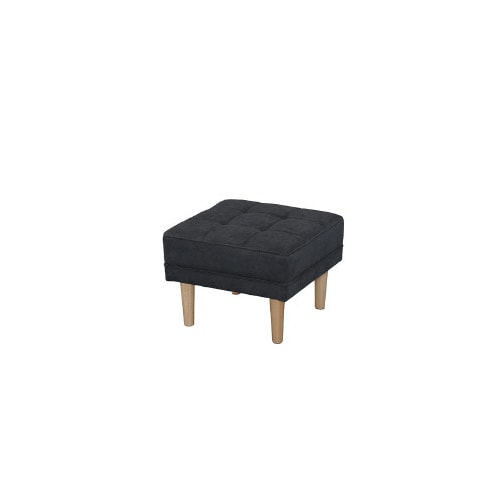 オットマン ダークグレー