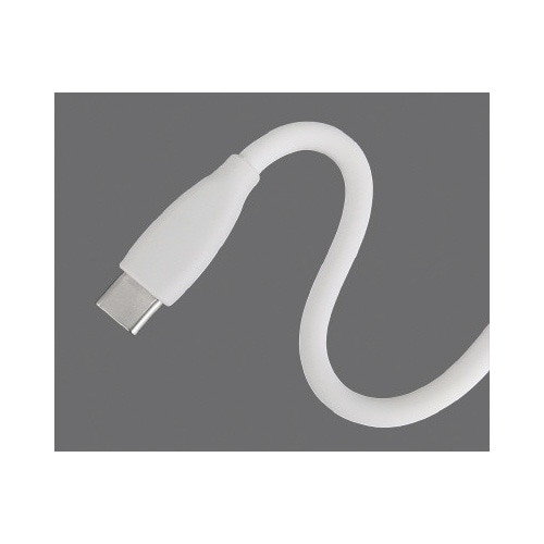 USB Type−Cやわらかケーブル2Mホワイト