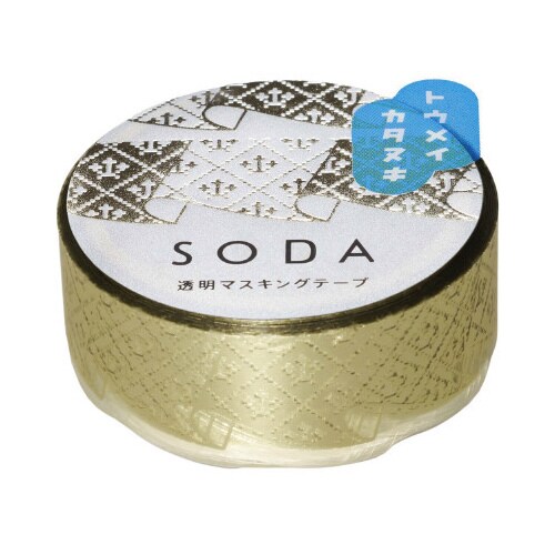 ソ−ダ 透明マステ(カ−テン)X3
