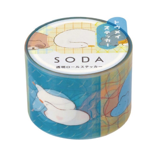 ソ−ダ 透明マステ(マッタリ)X3