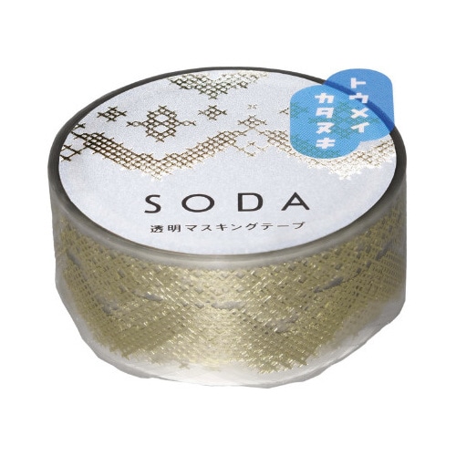 ソ−ダ 透明マステ(クロスステッチ)X3