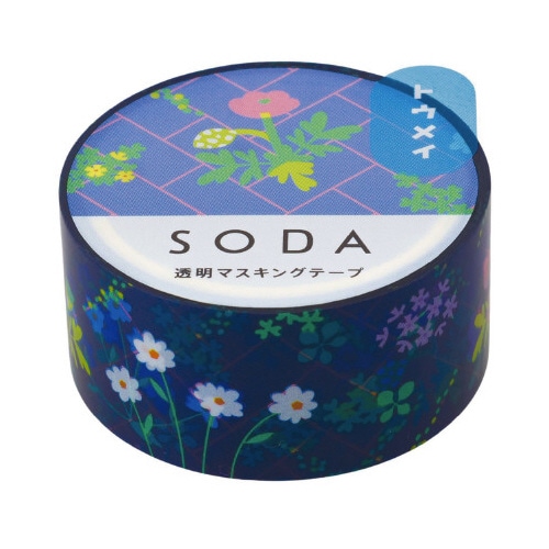 ソ−ダ 透明マステ(レンガ)X3