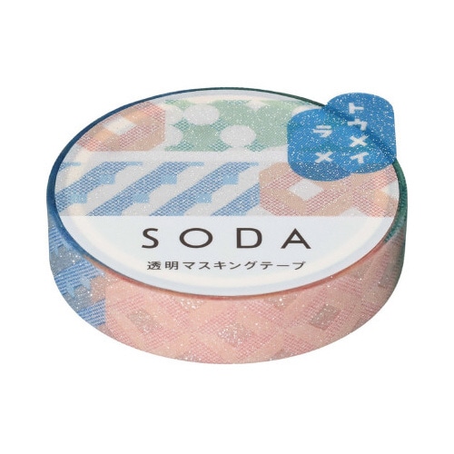 ソ−ダ 透明マステ(キカガク)X3