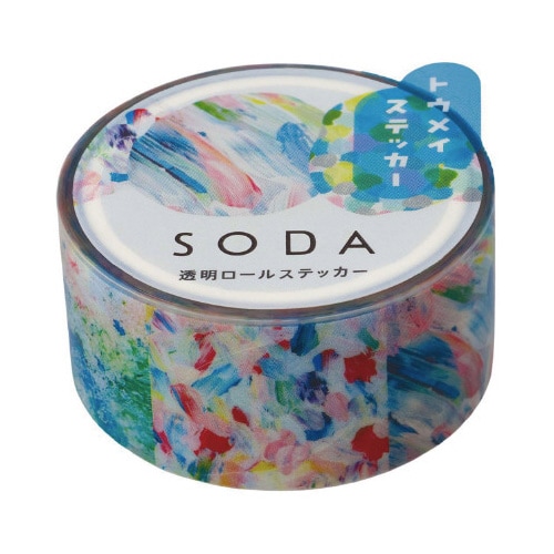 ソ−ダ 透明マステ(エノグ)X3