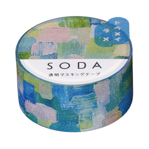 ソ−ダ 透明マステ(タペストリー)X3