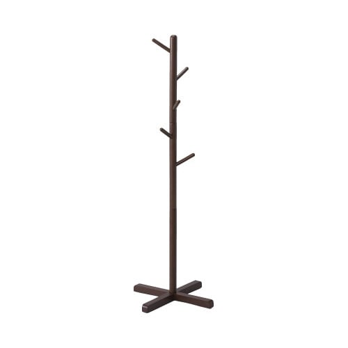 木製ポールハンガーSブラウン