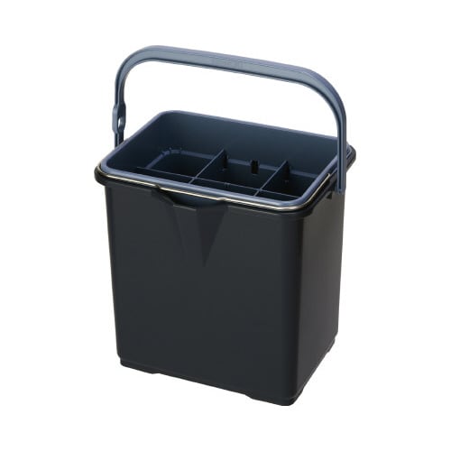 仕切付きバケツ2 グレー