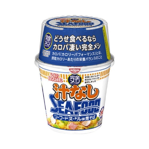 完全メシカップヌードル汁なしシーフード6食