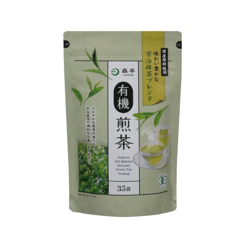 森半 有機煎茶 35バッグ入×12