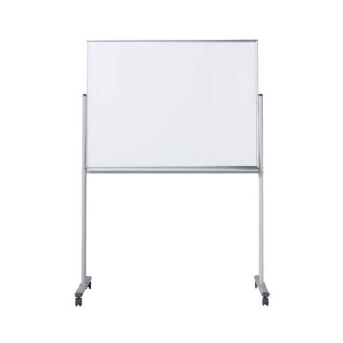 片面脚付スチールホワイトボード 無地