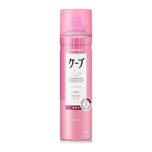 ケープ ソフト 微香性 180g ヘアスプレー×6