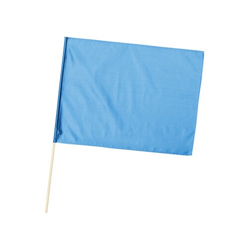 サテン大旗 メタリックブルー