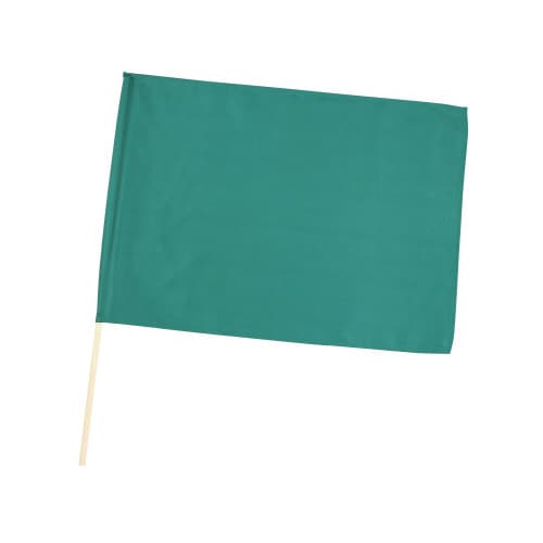 中旗 緑 旗:W50×H36cm 旗竿:57cm