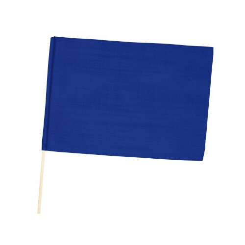 中旗 コバルトブルー 旗:W50×H36cm