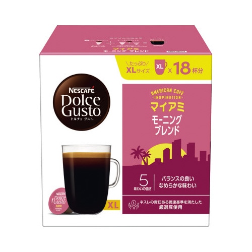 ドルチェグスト マイアミ モーニングブレンド18P
