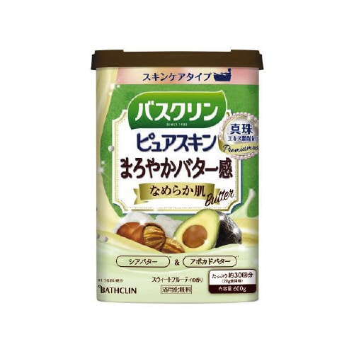 バスクリンピュアスキンなめらか肌600G