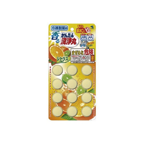 香るかんたん洗浄丸 シトラス 12錠