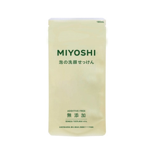 無添加泡の洗顔石鹸 詰替用1×24