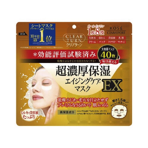 クリアターン超濃厚保湿マスクE×40枚入×12