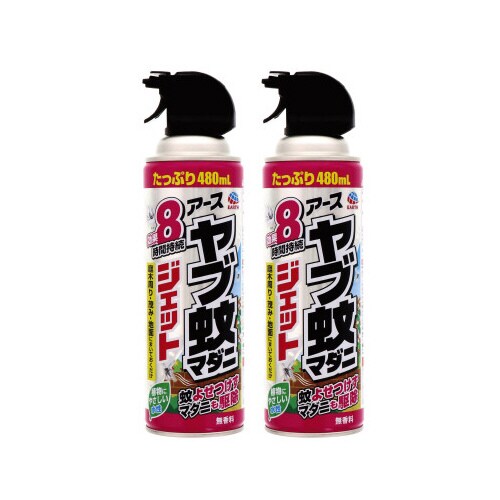 ヤブ蚊マダニジェット屋外用480ml2本×10