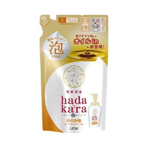 hadakara泡BSオイルイン詰替420×16