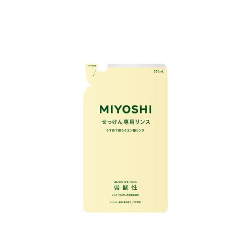 無添加せっけん専用リンス詰替用300ML×20