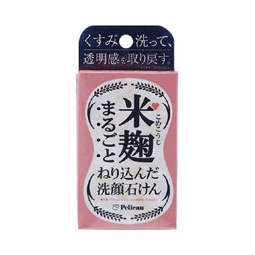 米麹まるごとねり込んだ洗顔石けん 75G
