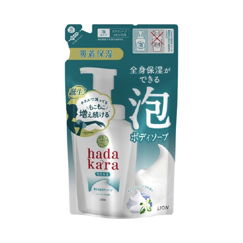 ライオン ハダカラ泡ボディソープ 詰替 440ML