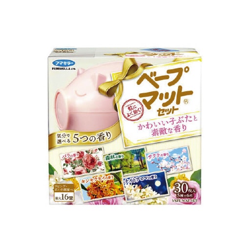 ベープマットかわいい子ぶた素敵な香り30枚入×20