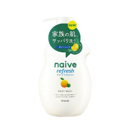 ナイーブリフレッシュボディソープ海泥配合J×12