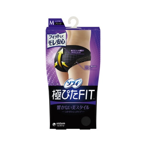 ソフィ エレガントフィット M ブラック×12