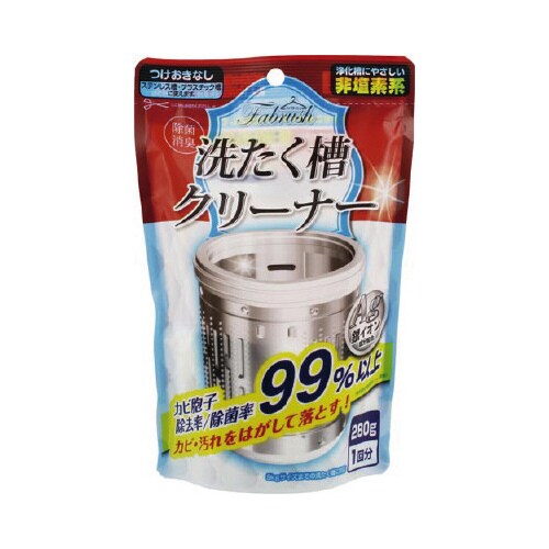 fabrush酸素系洗濯槽クリーナー280g×18