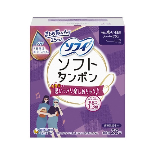 ソフィソフトタンポンスーパープラス25個×36
