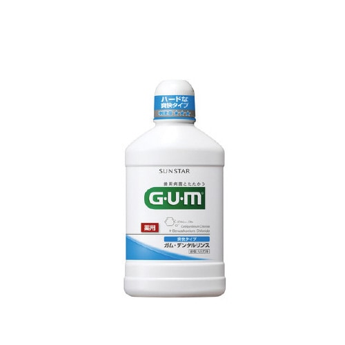 GUMデンタルリンス爽快タイプ500ML×12