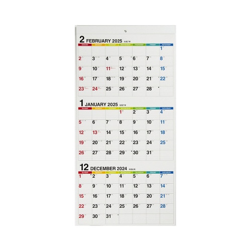 【2025年版】E6エコカレンダー壁掛A2変型
