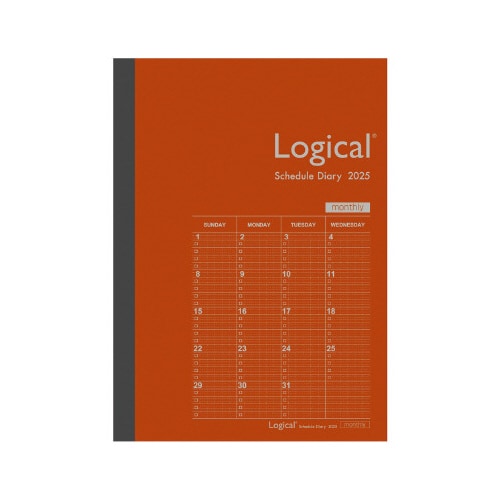 【2025年版】ロジカルダイアリー 月間 B/A5