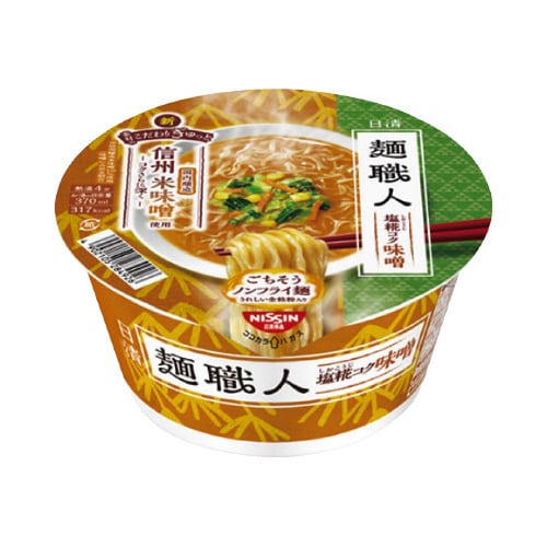 日清麺職人 味噌 12個入
