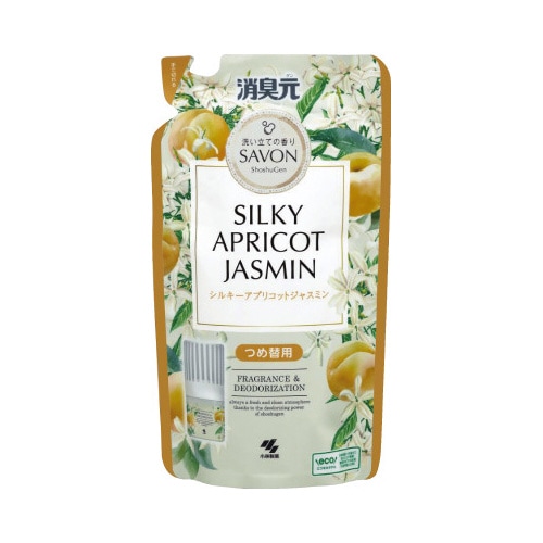 消臭元SAVON替 シルキーアプリコットジャスミン