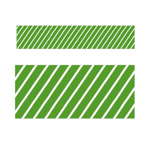 ビニール幕 ストライプ(ライトグリーン)