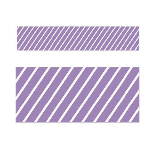 ビニール幕 ストライプ(パープル)