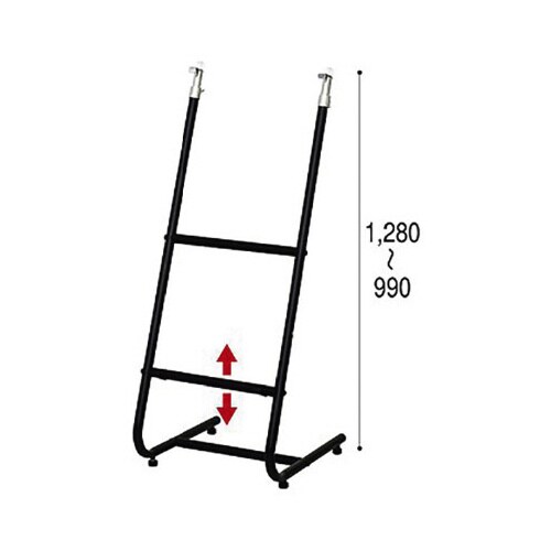 パネルスタンド(傾斜タイプ)ブラック
