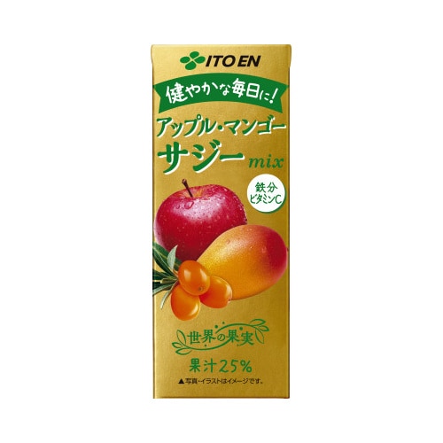 アップル・マンゴーサジーミックス200ml24本